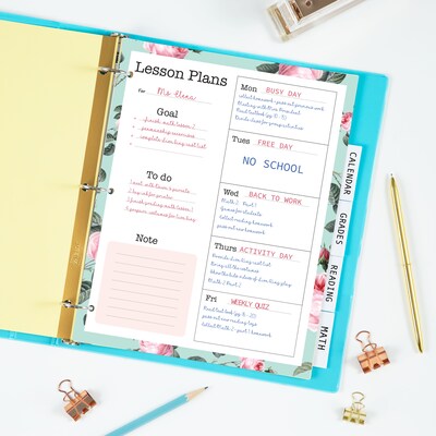 Avery Big Tab Insertable Paper Dividers, 5 Tabs, Yellow (11110)