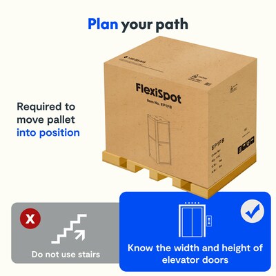 Flexispot Sound Absorbing Privacy Booth, Black (EP1FB)