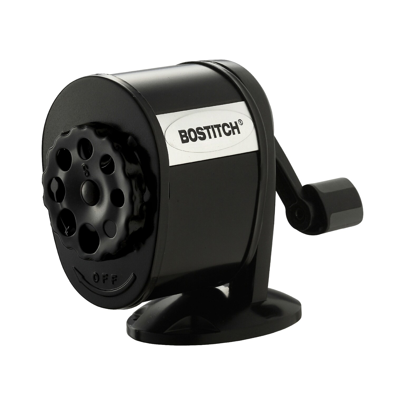 Bostitch Manual Pencil Sharpener, Black (MPS1-BLK)