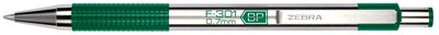 Zebra F-301 Retractable Ballpoint Pen, Fine Point, 0.7mm, Assorted Ink, 4 Pack (27174)