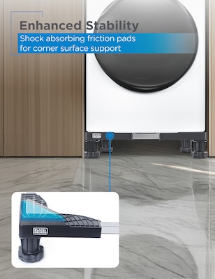 Black + Decker Multi-Functional Base Stand, Black (BWS16)