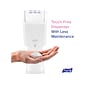 PURELL ES10 Automatic Wall-Mounted Hand Sanitizer Dispenser, White (8320-E1)