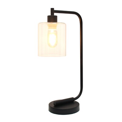 Simple Designs Bronson LED Desk Lamp, 18.8, Black, 4/Pack (LD1036-BLK-4PK)