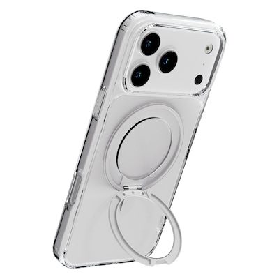 TUFF8 Glide360 MagSafe Phone Case for iPhone 18 Pro Max, Shock Absorbing, Clear (T8G3-IP1804CL)