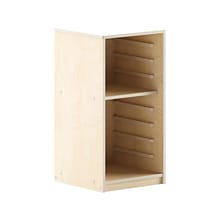 Flash Furniture Bright Beginnings 9-Section Puzzle Holder, 24H x 12.5W x 12.75D, Natural Birch Pl