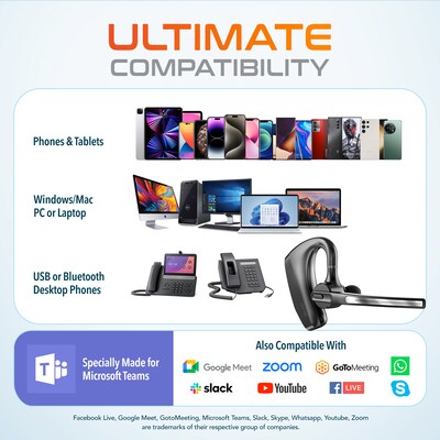 Delton K130 Wireless Noise Canceling Earbuds, Bluetooth, Black (DHBK130)