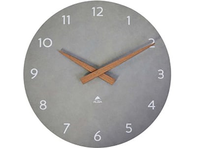 Alba Hormilena Wall Clock, MDF, 11.81Dia. (HORMILENA G)