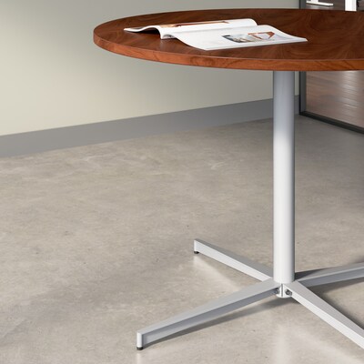 Bush Business Furniture 42" Round Conference Table, Hansen Cherry (99XTB42RHC)