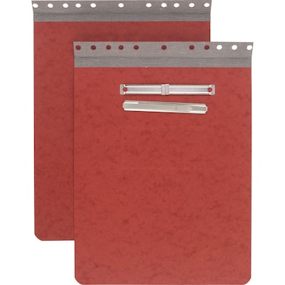 ACCO Presstex 3-Prong Report Cover, Letter SIze, Brick Red (17048)