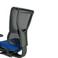 Union & Scale FlexFit™ Ergonomic Mesh Swivel Task Chair, Blue/Black (UN59413)