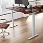 Bush Business Furniture Move 40 Series 72"W Electric Height Adjustable Standing Desk, Hansen Cherry/Cool Gray (M4S7230HCSK)
