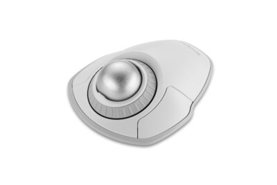 Kensington Orbit Ambidextrous Wireless Trackball with Scroll Ring, White (K70991WW)