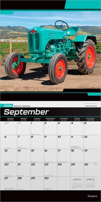 2026 BrownTrout Tractors 12" x 12" Monthly Wall Calendar (9798330705931)