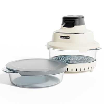 The Air Crisper Air Fryer w/ Glass Pots, Oatmeal