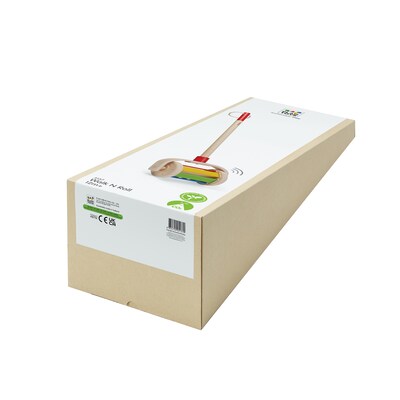 Plan Toys Walk N Roll Wooden Push & Pull Toy, Multicolored (PTS5137)