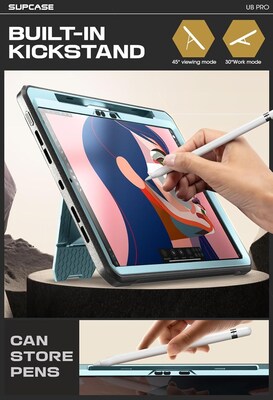 SUPCASE Unicorn Beetle Pro Plastic 11" Fullbody Case for iPad Pro 11" 5th Generation, Blue