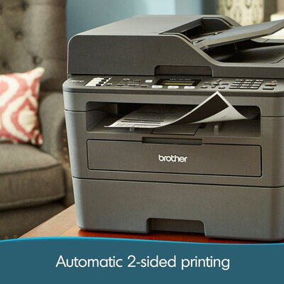 Brother MFC-L2710DW Black & White All-In-One Laser Printer, Refresh Subscription Eligible