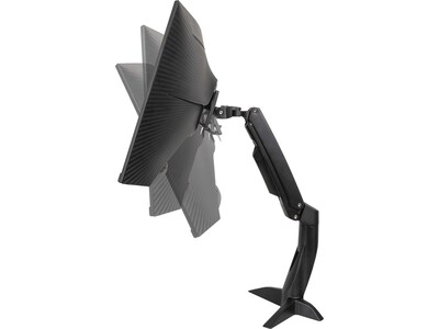 Amer Heavy Duty Curved Monitor Desk Mount Arm, Up to 49" Monitor, Black (AMR1UC)
