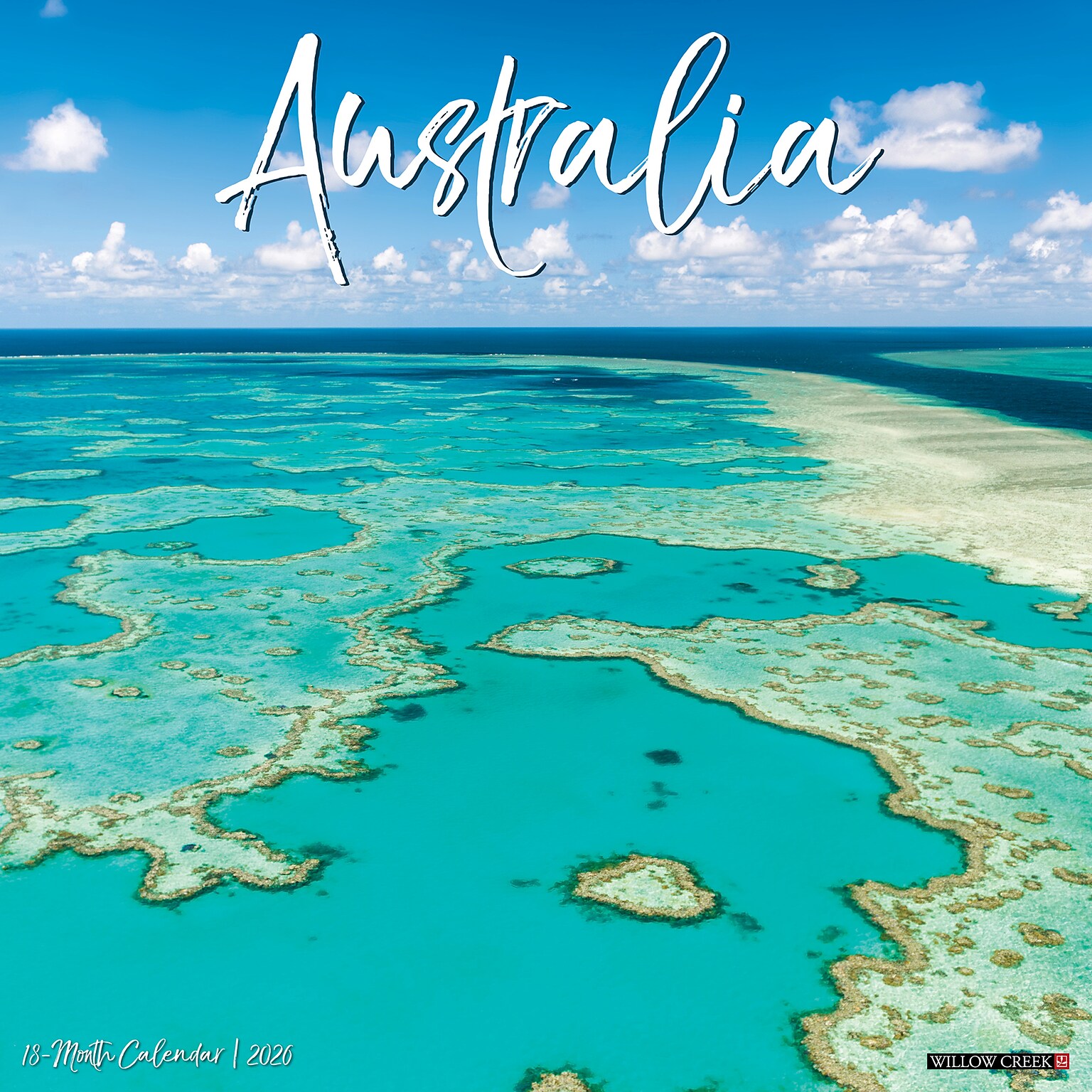 2026 Willow Creek Australia 12 x 12 Monthly Wall Calendar (49969)