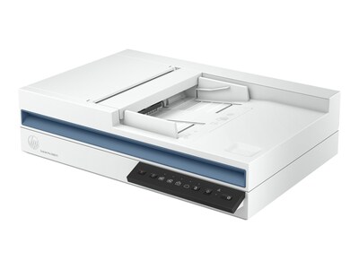 HP ScanJet Pro 2600 f1 Duplex Flatbed Document Scanner, White (20G05A#201)