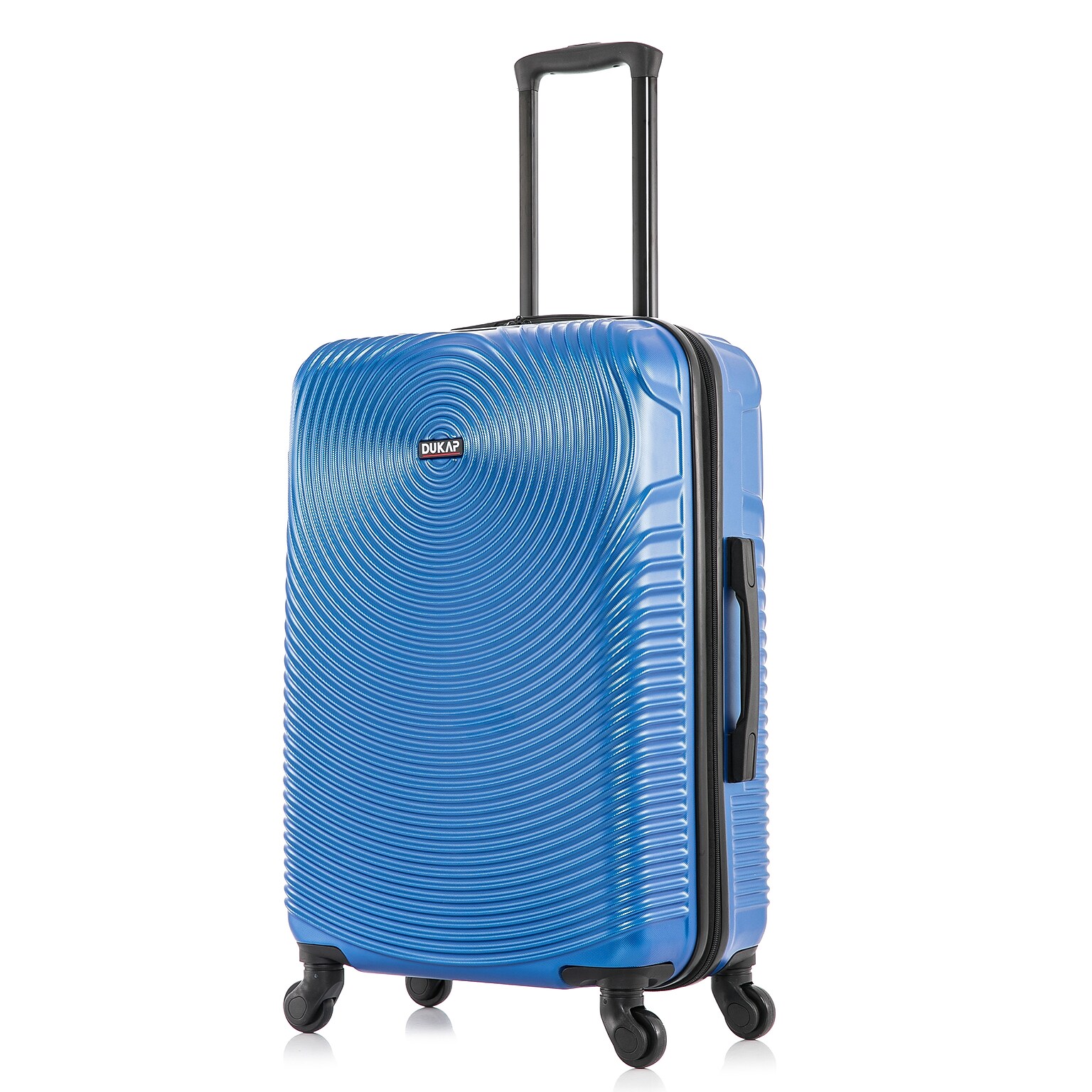 DUKAP Inception 25.98 Hardside Suitcase, 4-Wheeled Spinner, TSA Checkpoint Friendly, Blue (DKINC00M-BLU)