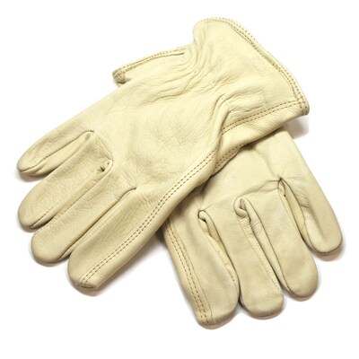 Glove Crafter Unisex Soft Grain Leather Driving Gloves, Large, Tan, 6/Pack, 12 Packs/Carton (13282)
