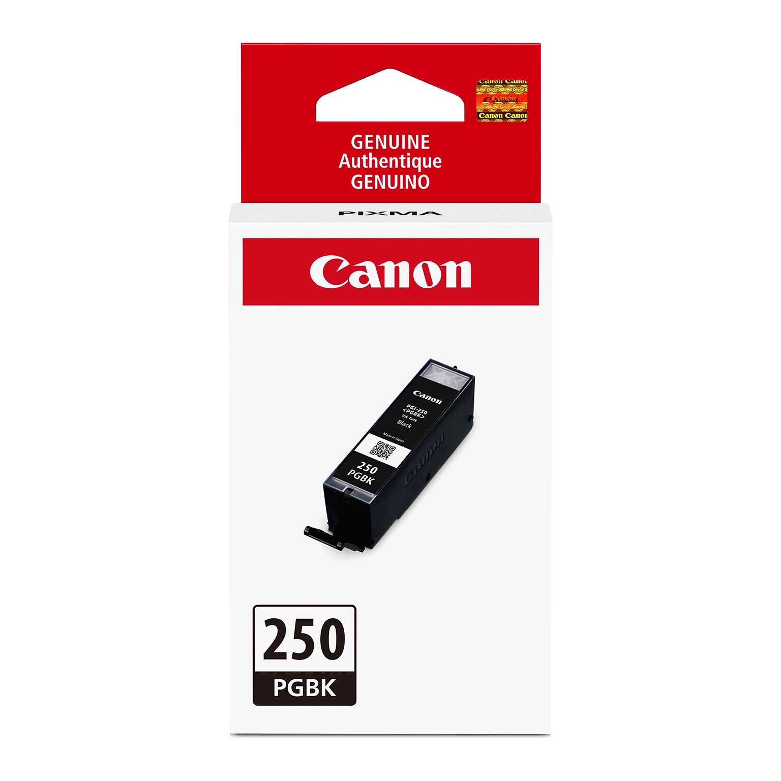 Canon 250 Black Standard Yield Ink Cartridge (6497B001)