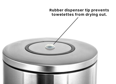 Gritt Commercial Stainless Steel Tabletop Wipes Dispenser, Silver (GRI510-T)
