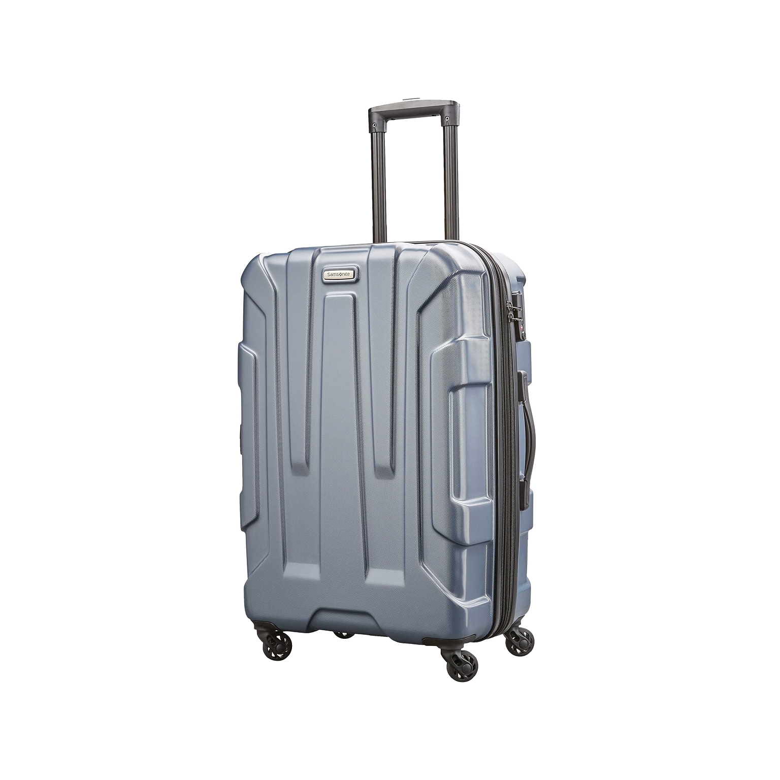 Samsonite Centric Polycarbonate 4-Wheel Spinner Luggage, Blue Slate (102689-1101)