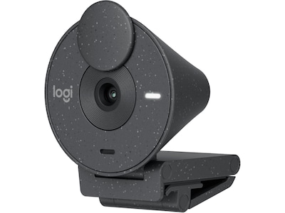 Logitech Brio 305 HD 1080p WebCam, Clamp Mounted, Graphite (960-001414)