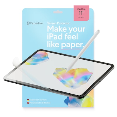 Paperlike 3 Scratch-Resistant PET Screen Protector for iPad Pro 11, 2/Pack (PL3-11-24)