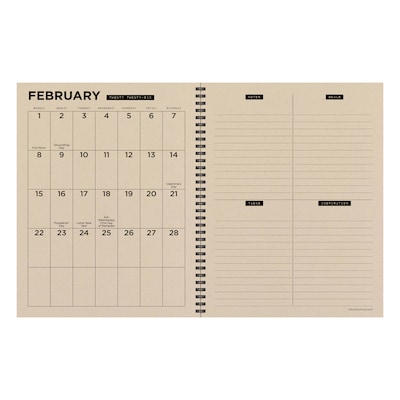 2025-2026 TF Publishing Adventure 9 x 11 Academic Year Weekly & Monthly Planner, Paperboard Cover,