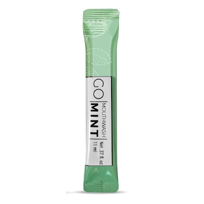 Go Mouthwash Mint Mouthwash, 0.37 oz., 250/Box (GMHMW250)