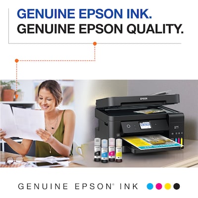 Epson T522 Cyan/Magenta/Yellow Standard Yield Ink Bottle, 3/Pack (T522520-S)
