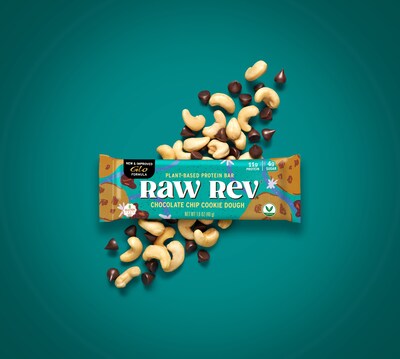 Raw Rev Gluten Free Chocolate Chip Cookie Dough Protein Bar, 1.6 oz., 12 Bars/Box (RR-S-CCCD-2)
