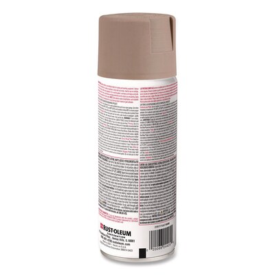 Rust-Oleum Camouflage Spray Paint, 12 oz. Aerosol Can, Flat Khaki (RST279177)