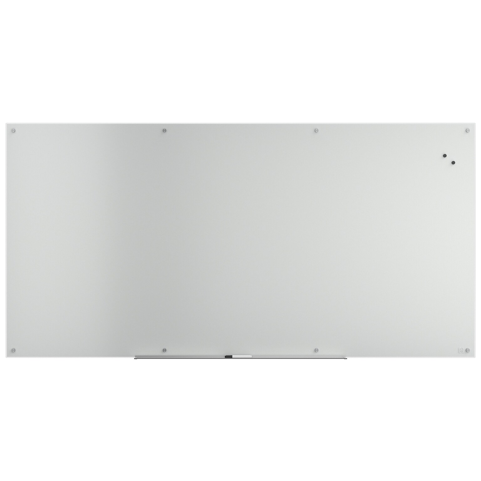 TRU RED™ Magnetic Tempered Glass Dry Erase Board, White, 8 x 4 (TR61198)