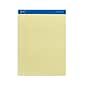 Quill Brand® Gold Signature Premium Series Legal Pad, 8-1/2 x 11, Wide Ruled, Yellow, 50 Sheets/Pa