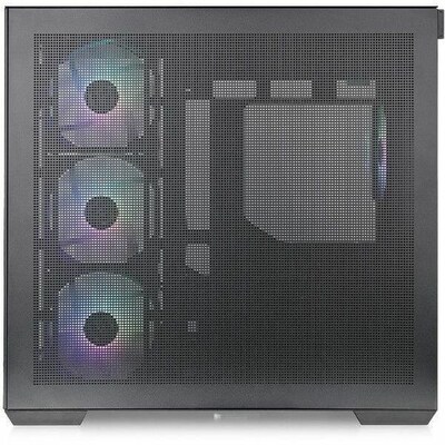 Thermaltake View 380 TG ARGB Mid Tower Gaming Computer Case, Black (CA-1Z2-00M1WN-00)
