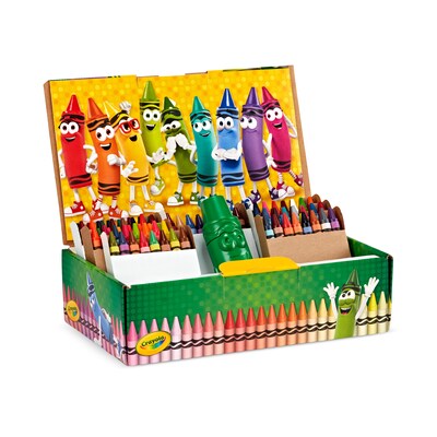 Crayola Original Crayons, Assorted Colors, 120/Box (52-6920)