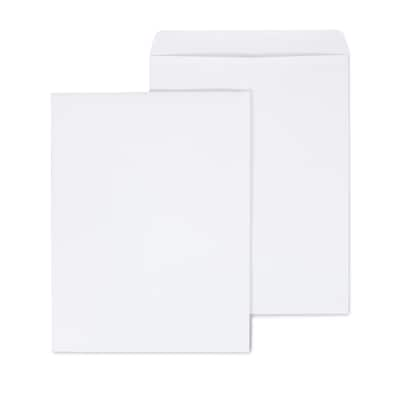 Staples Self Seal Catalog Envelopes, 12 x 15.5, White, 100/Box (609123/73142)