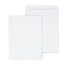 Staples Self Seal Catalog Envelopes, 12 x 15.5, White, 100/Box (609123/73142)
