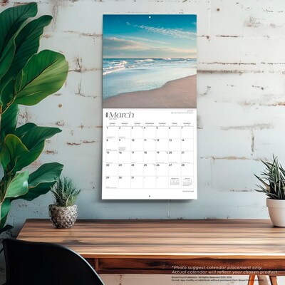 2026 BrownTrout Carolina Coast 12" x 12" Monthly Wall Calendar (9798330702756)
