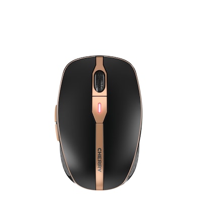 Cherry DW 9100 Slim Wireless Keyboard and Optical Mouse Combo, Black/Bronze (JD-9100US-2)