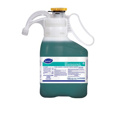Crew 42 Disinfectant for Diversey SmartDose, Fresh, 1.48 U.S. Qt. / 1.4 L, 2/Carton (101102189)