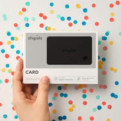 Chipolo CARD Bluetooth Tracker, Charcoal (RRF.0000001)