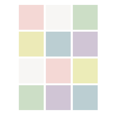Flipside Products Dry Erase Stickables with Dry Erase Marker, Assorted Pastel Colors, 3 x 3, 12 Per Pack, 4 Packs (FLP96633)