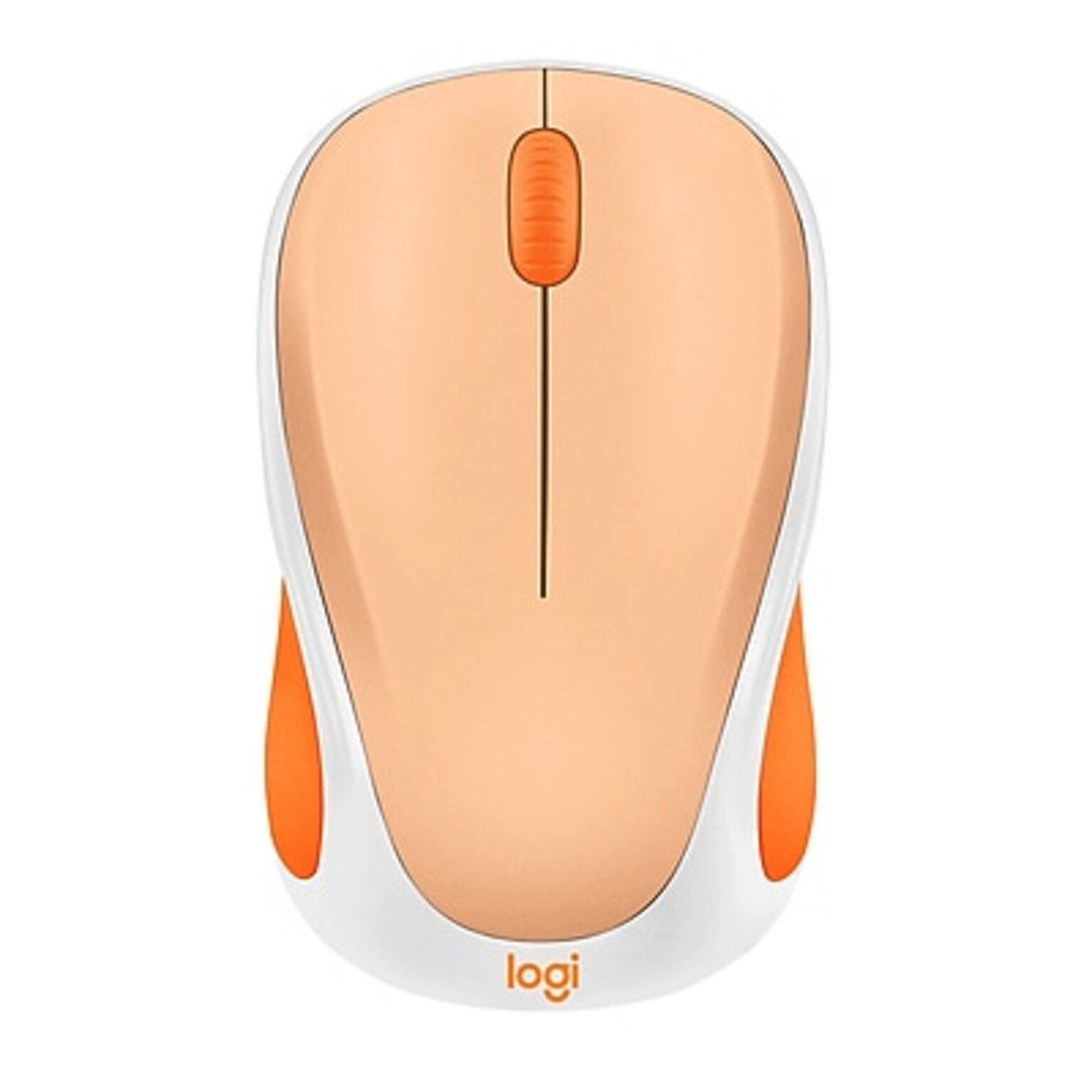 Logitech Design Limited Edition Wireless Optical USB Mouse, Light Orange (910-007794)