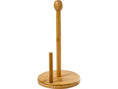 Honey-Can-Do Bamboo Paper Towel Holder, Brown (KCH-08242)