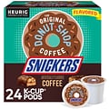 The Original Donut Shop Snickers Coffee, Light Roast, 0.33 oz. Keurig® K-Cup® Pods, 24/Box (50003672